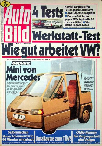 Deckblatt Auto Bild (33/1986)